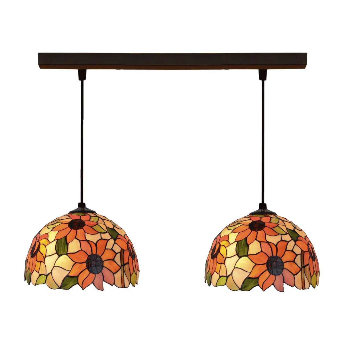 Lampadario Viro Multicolore Ferro 60 W 50 x 20 x 20 cm