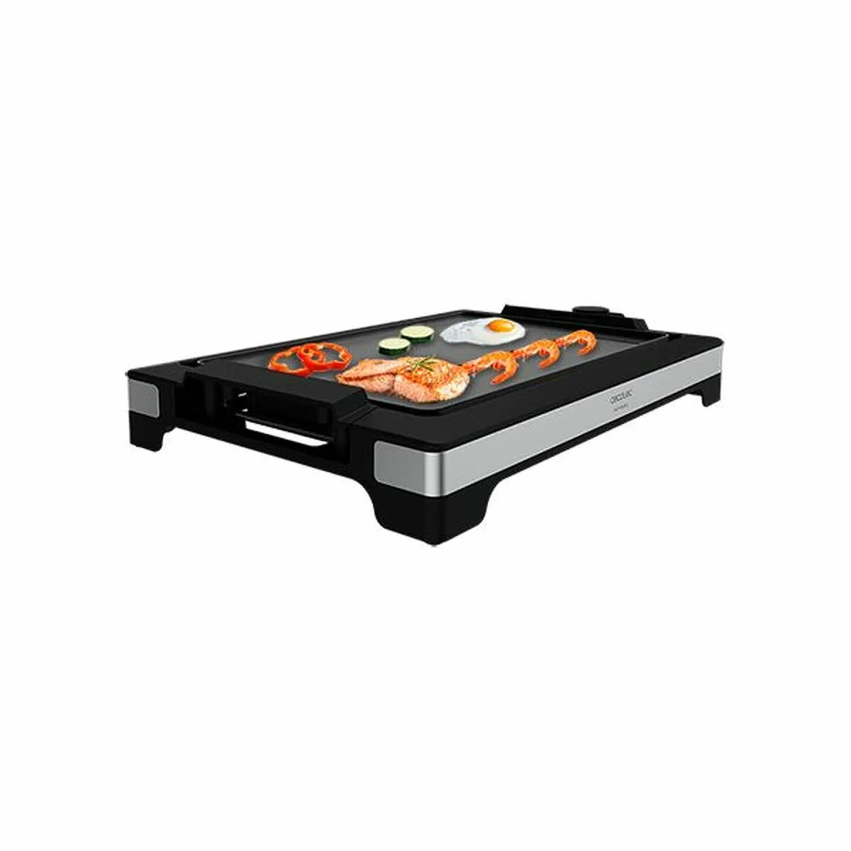 Piastra da Cucina Tasty&Grill 2000 Inox Cecotec 3093 2000 W