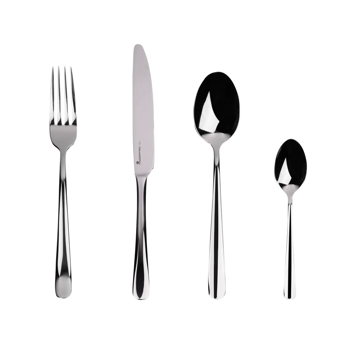 Posate Masterpro Foodies Argentato Acciaio inossidabile (4 pcs)