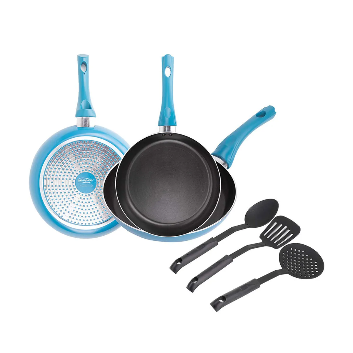 Set di Utensili da Cucina San Ignacio Zahara BGEU5144 Alluminio PBT (6 Pezzi)