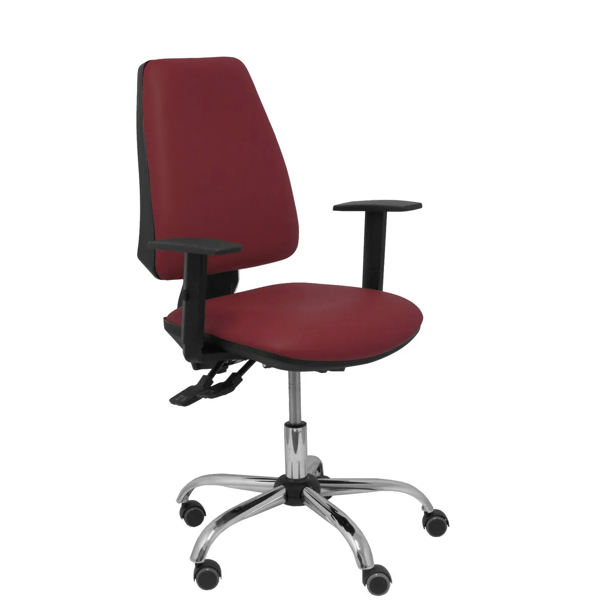 Sedia da Ufficio P&C B10CRRP Rosso Granato