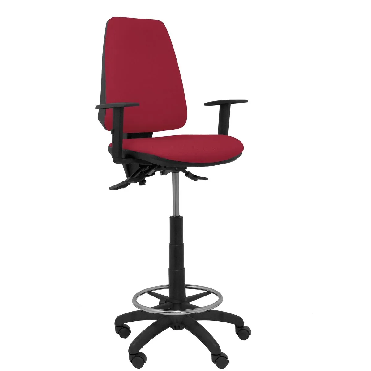 Sgabello Elche P&C 33B10RN Rosso Granato 150 cm