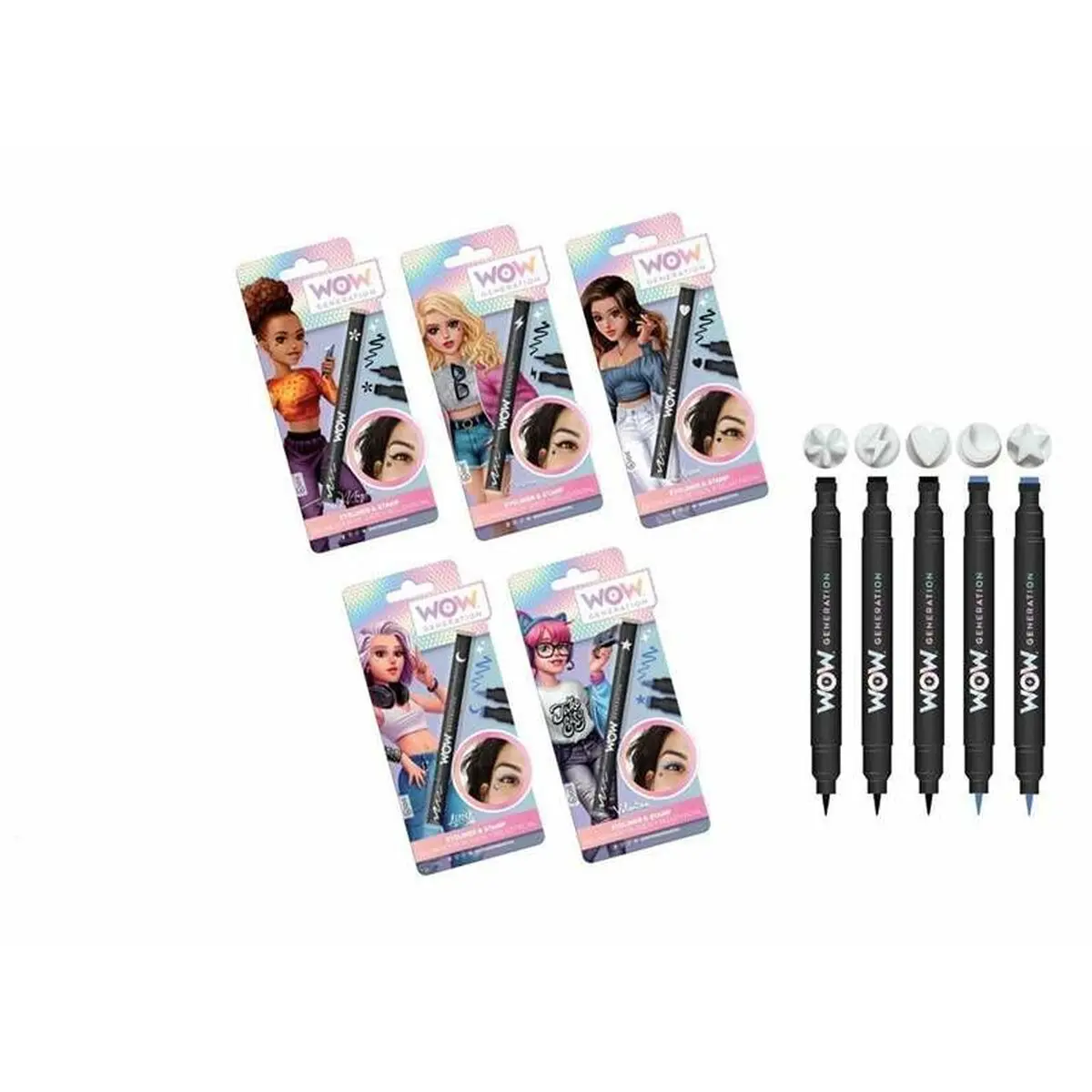 Rossetto e eyeliner 2 in 1 Wow Generation   Per bambini