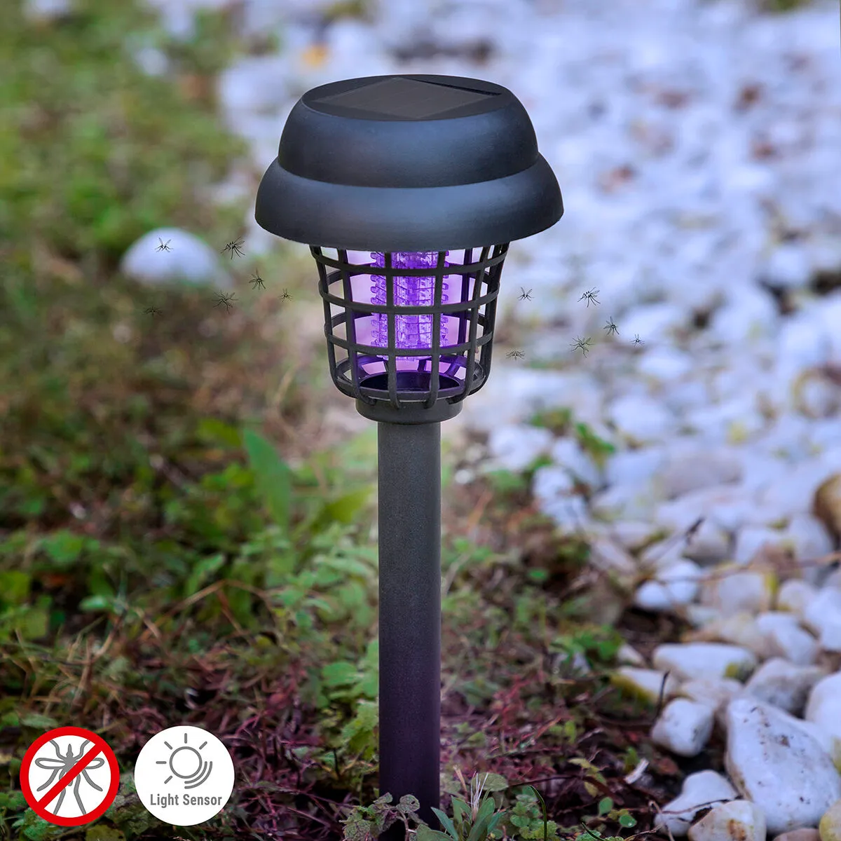 Lampada Solare Antizanzare per Giardino Garlam InnovaGoods