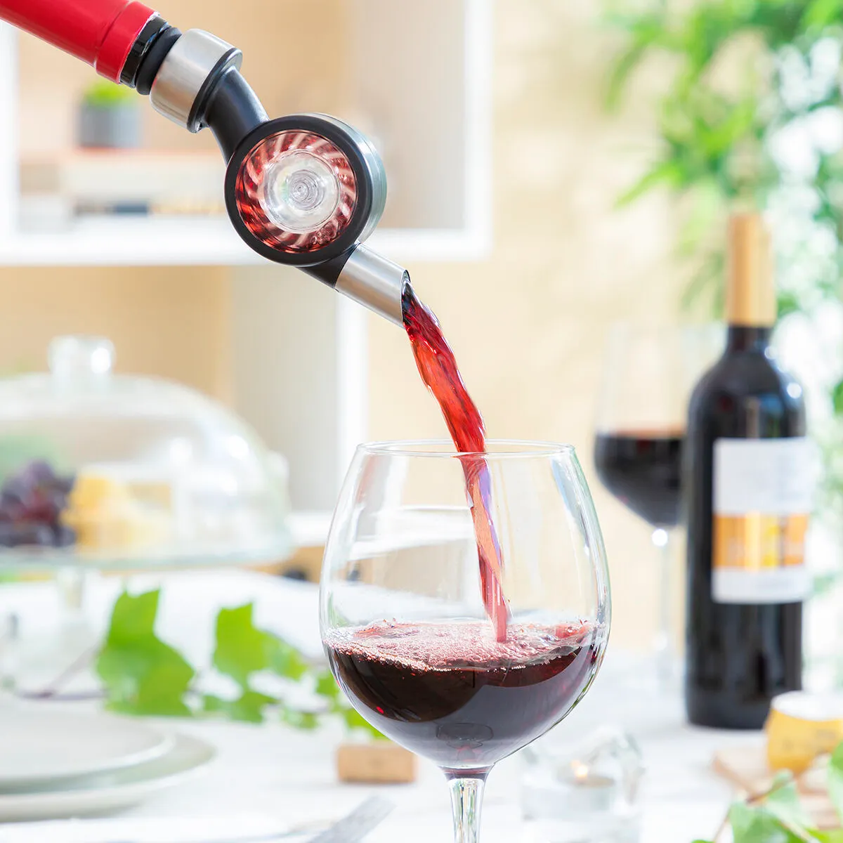 Aeratore per Vino con Elica e Supporto Wimil InnovaGoods