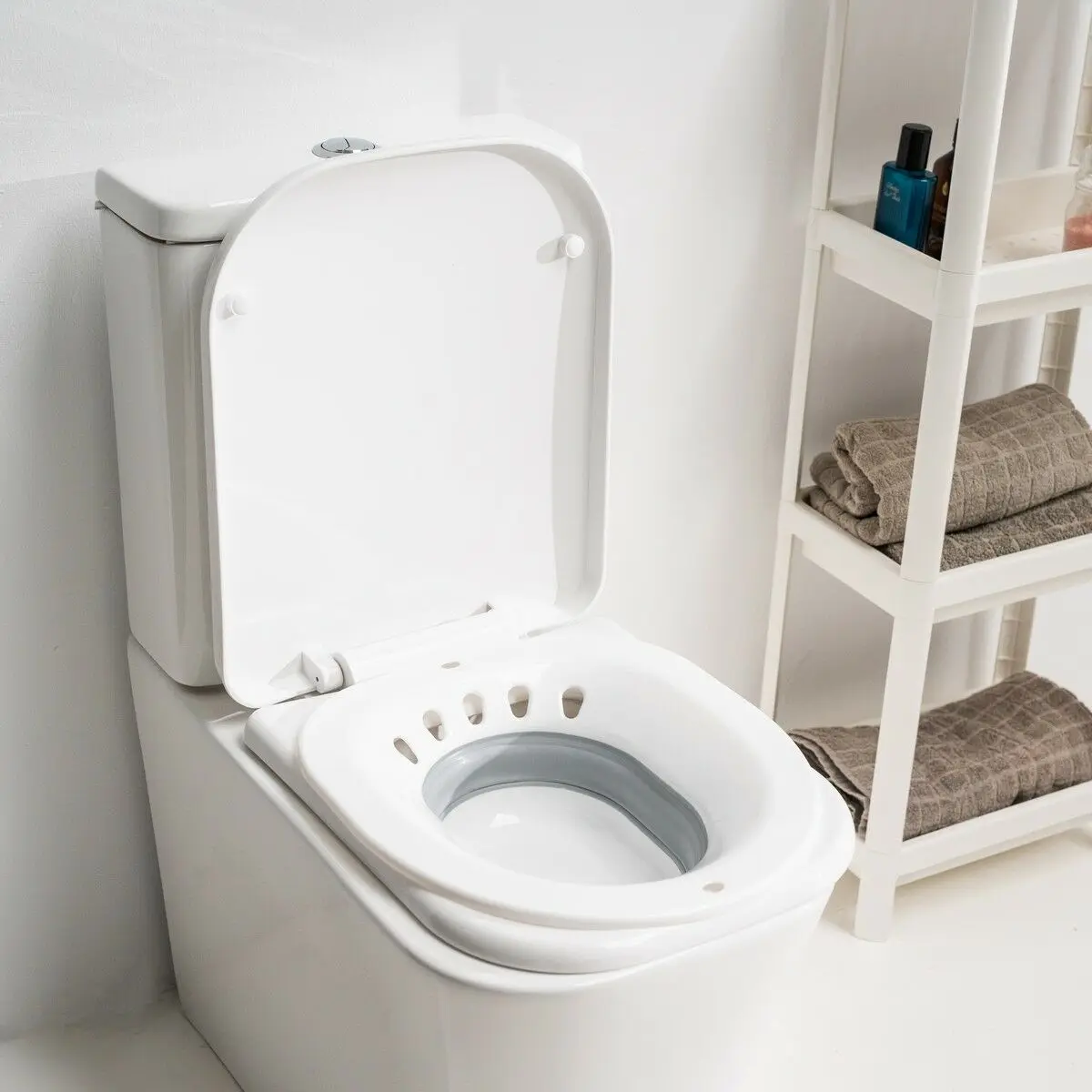 Bidet Pieghevole Portatile per WC Fopobi InnovaGoods