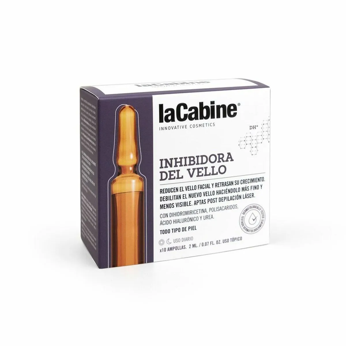 Fiale Viso per Ridurre la Peluria laCabine Ampollas Inhibidora De Vello 2 ml (10 x 2 ml)