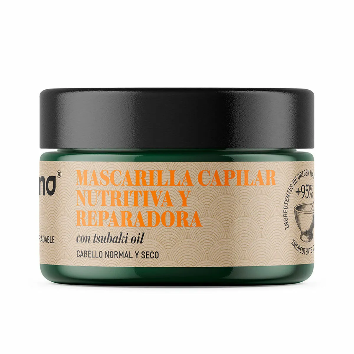 Maschera per Capelli Nutriente Ecoderma Tsubaki Oil 250 ml