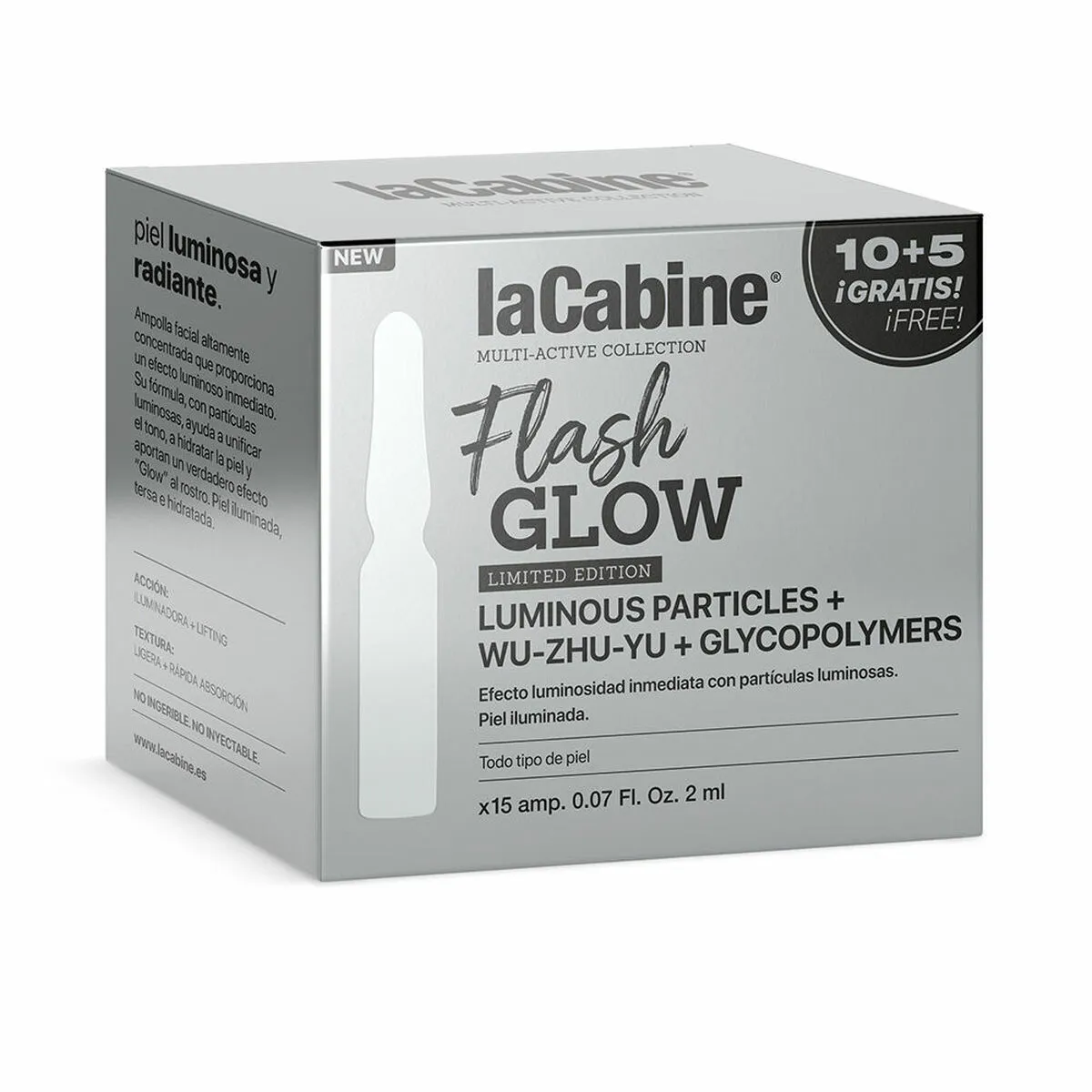 Fiale laCabine Flash Glow 15 Unità 2 ml