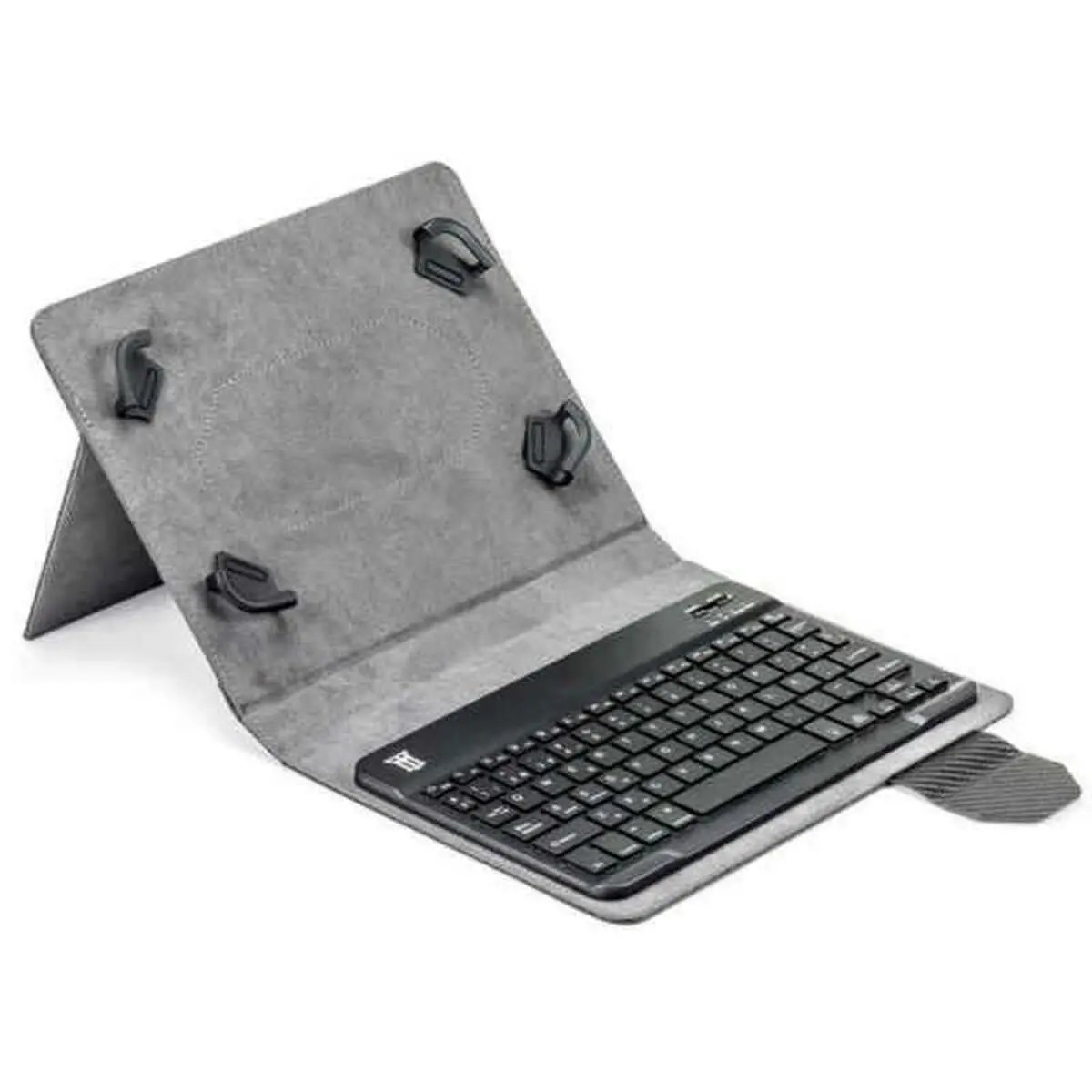 Tastiera Bluetooth con Supporto per Tablet Maillon Technologique MTKEYBLUECB 9.7"-10.2" Nero Spagnolo Qwerty in Spagnolo