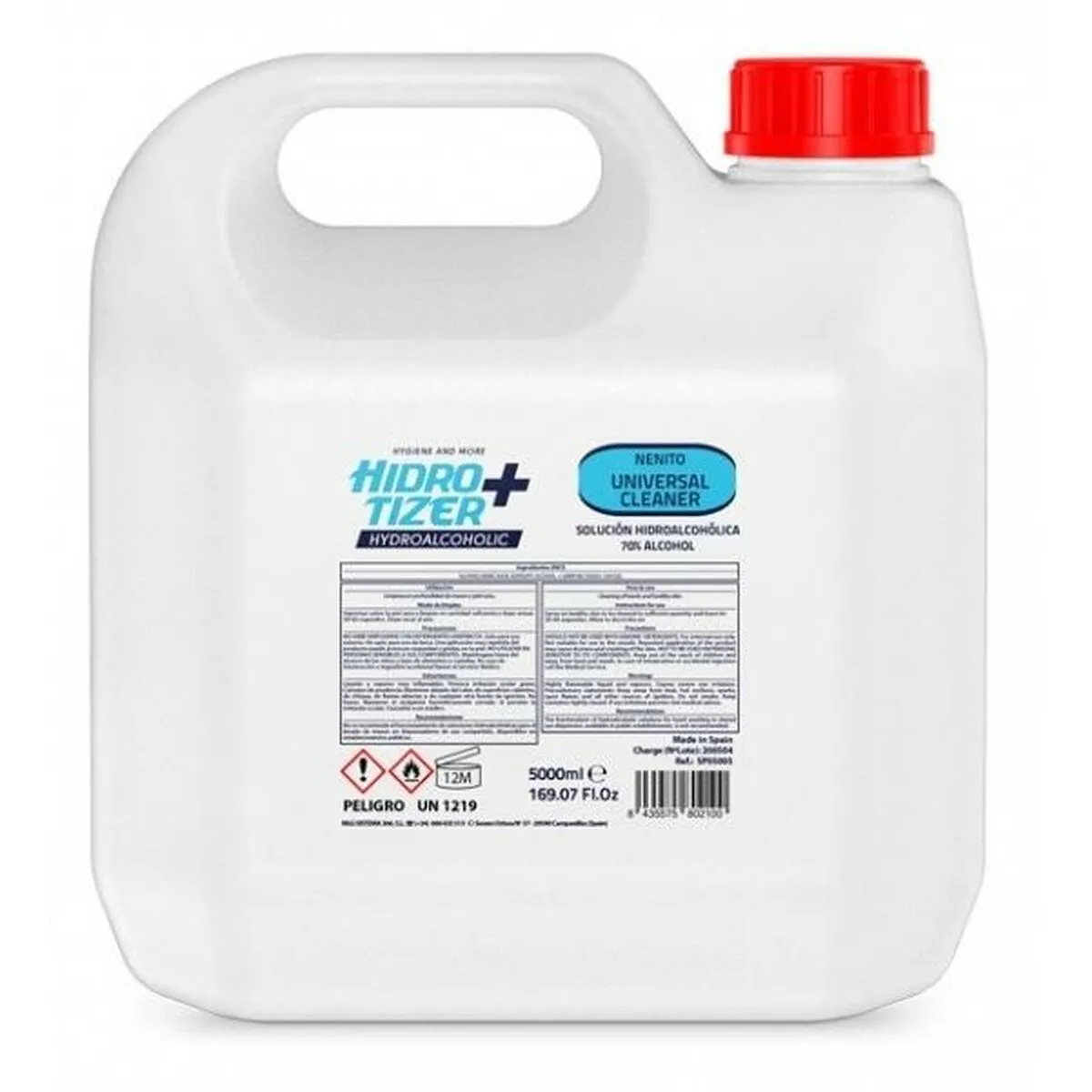 Gel Igienizzante Hidrotizer Plus 5 L