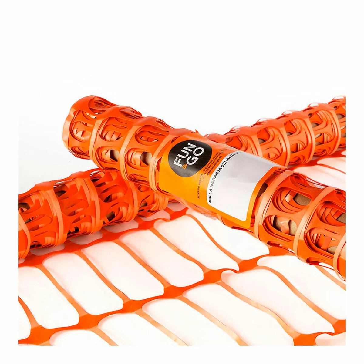 Rete Fun&Go Segnaletica di sicurezza 1 x 50 m Arancio polipropilene