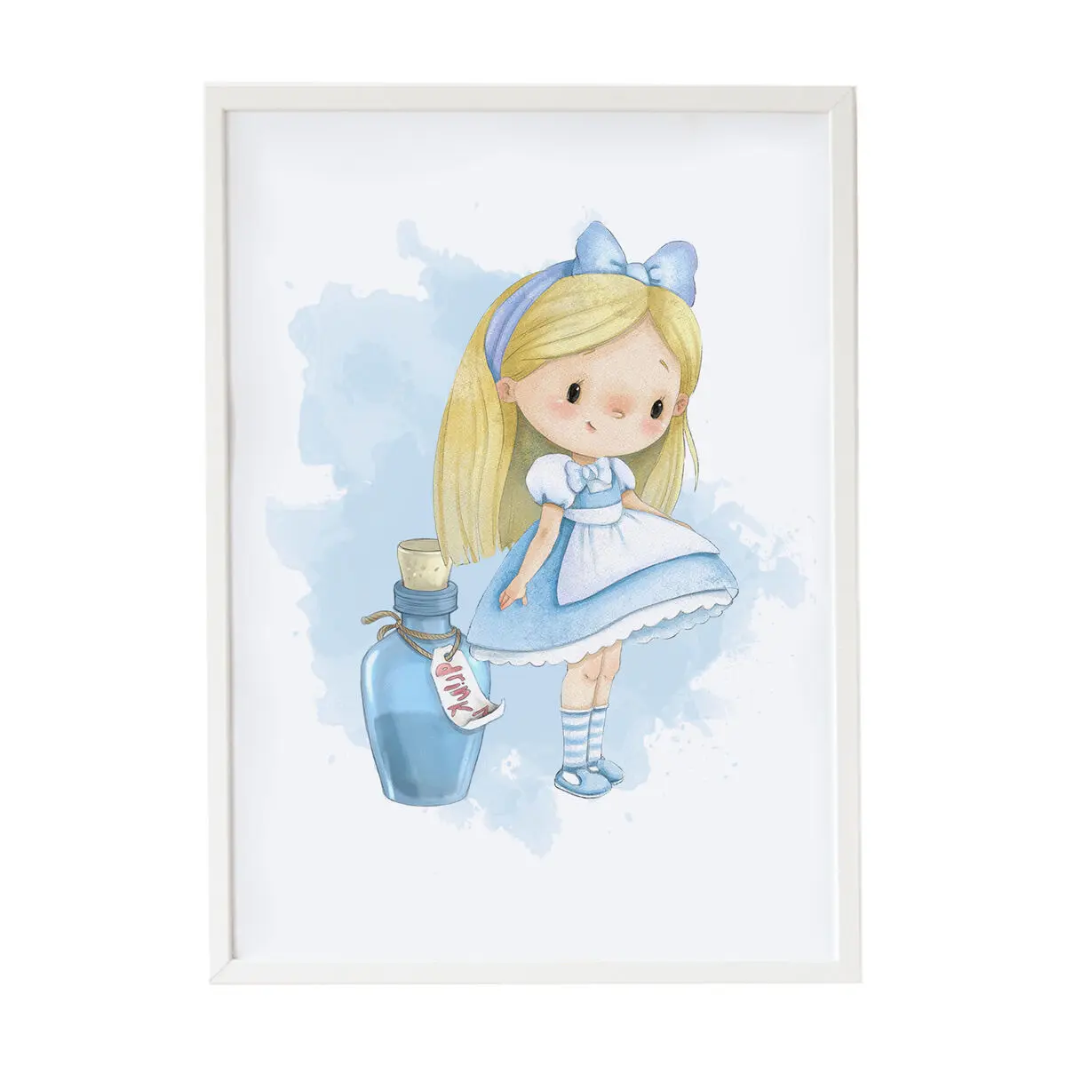 Quadro Crochetts Alice 33 x 43 x 2 cm Bambina