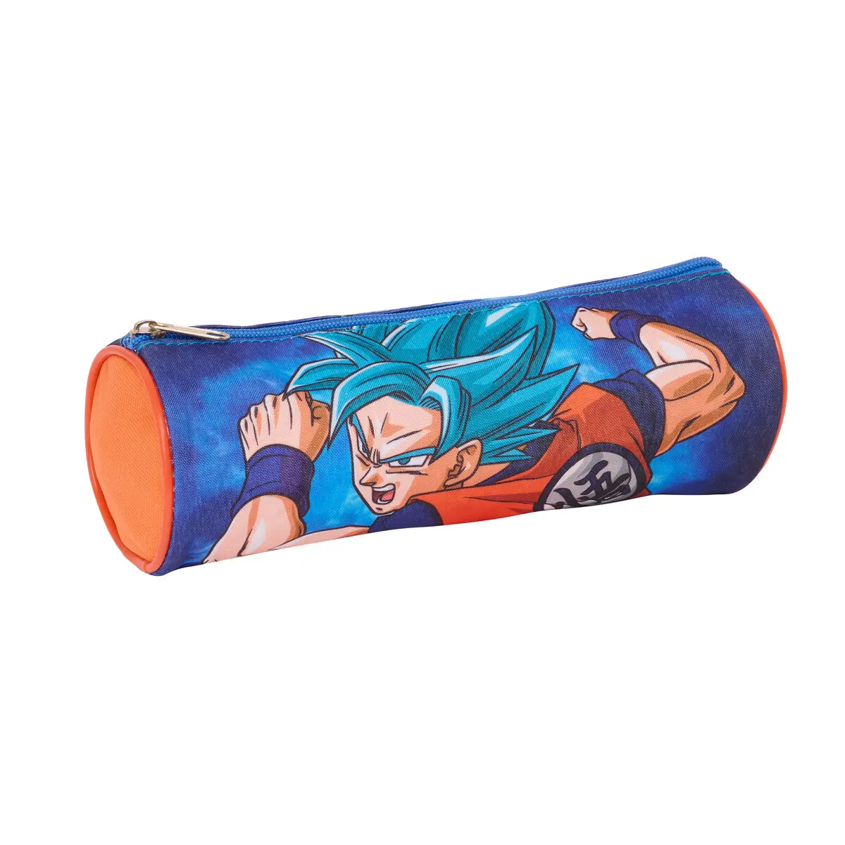 Astuccio Scuola Cilindrico Dragon Ball Azzurro Arancio 23 x 8 x 8 cm