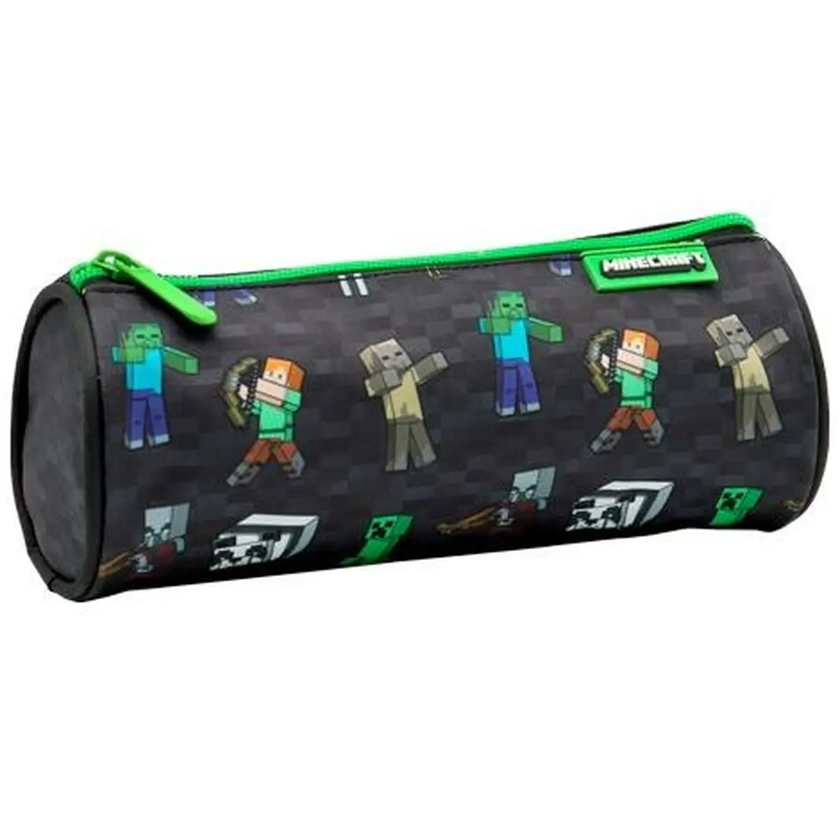 Astuccio Scuola Cilindrico Minecraft Skins (8 x 22 x 8 cm)