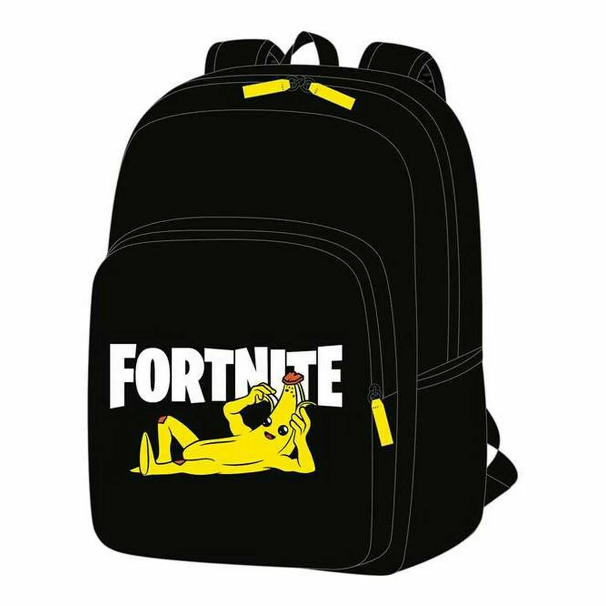 Zaino Scuola Fortnite Crazy Banana Adattabile al trolley per lo zaino 41 x 30,5 x 12 cm (41 x 30,5 x 12 cm)