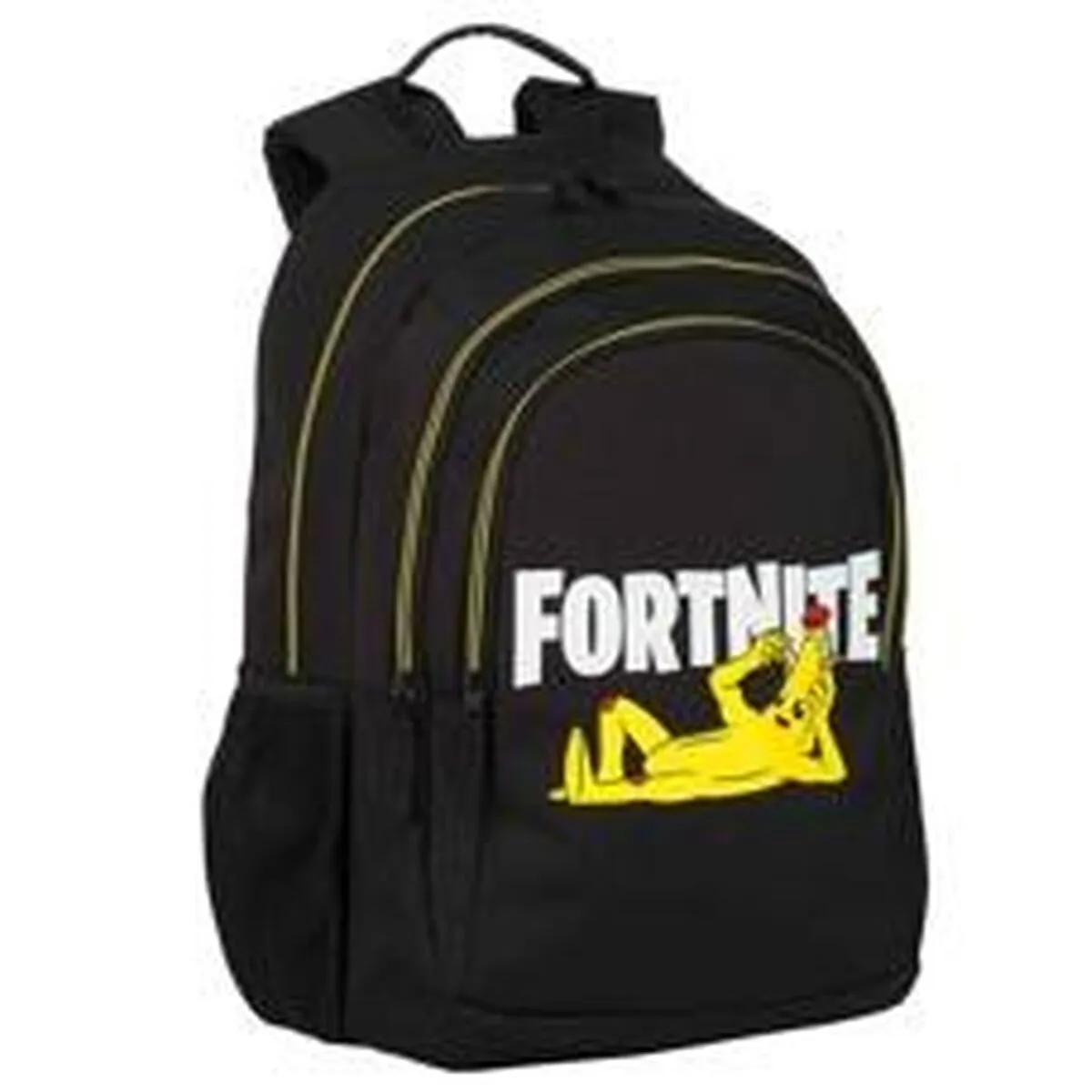 Zaino Scuola Fortnite Crazy Banana Nero 42 x 32 x 20 cm