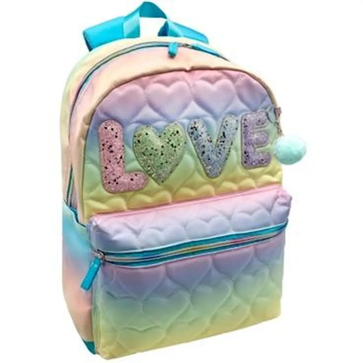 Zaino Scuola Blin-Blin Love Turchese 42 x 31 x 14 cm