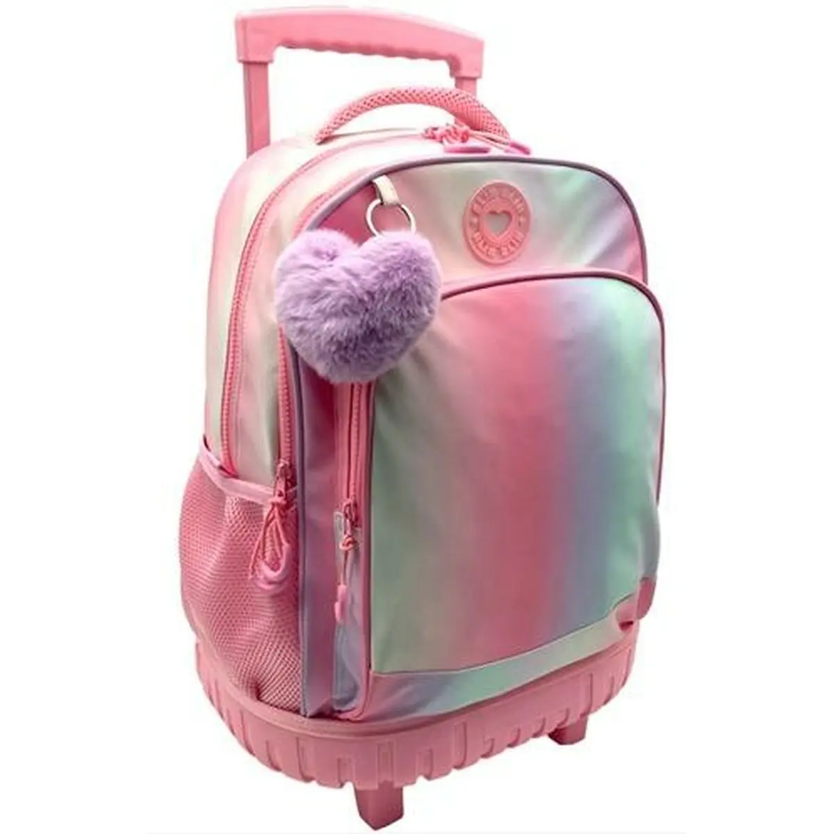 Trolley per la Scuola Blin-Blin Kuky Rosa 43 x 34 x 24 cm