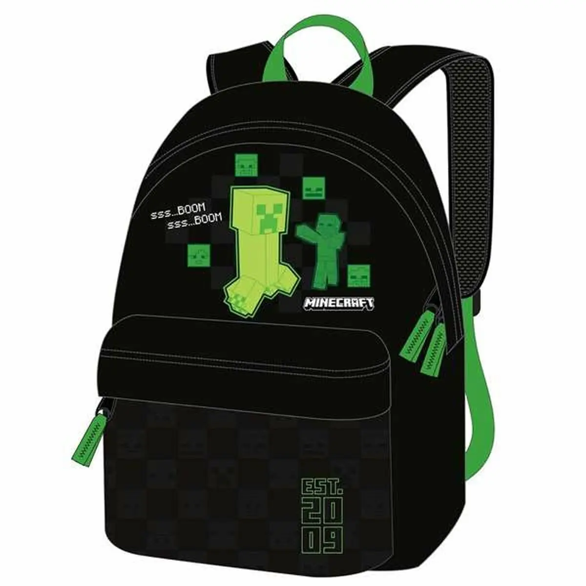 Zaino Scuola Minecraft 42 x 31 x 13,5 cm