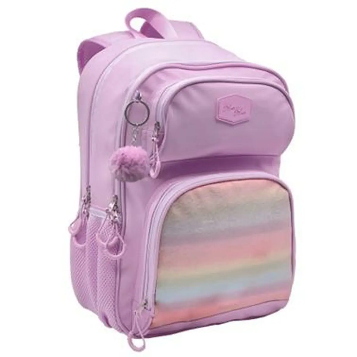 Zaino Scuola Blin-Blin Rosa 42 x 31 x 17 cm Arcobaleno