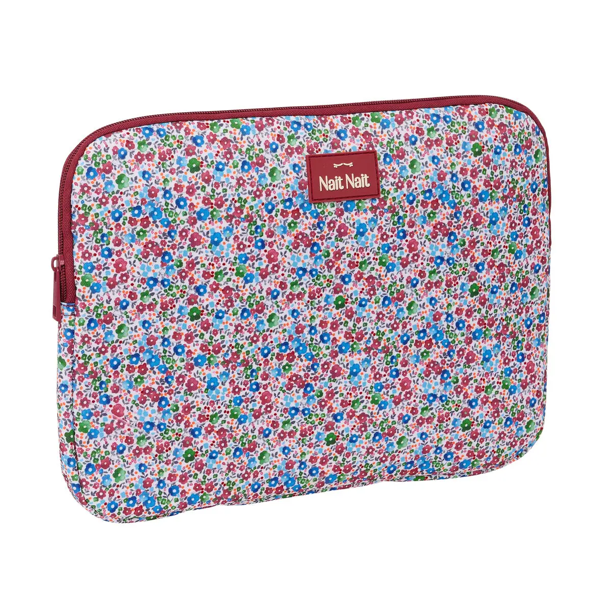 Custodia per Portatile Nait Nait Flores coimbra burdeos Bordeaux 34 x 25 x 2 cm