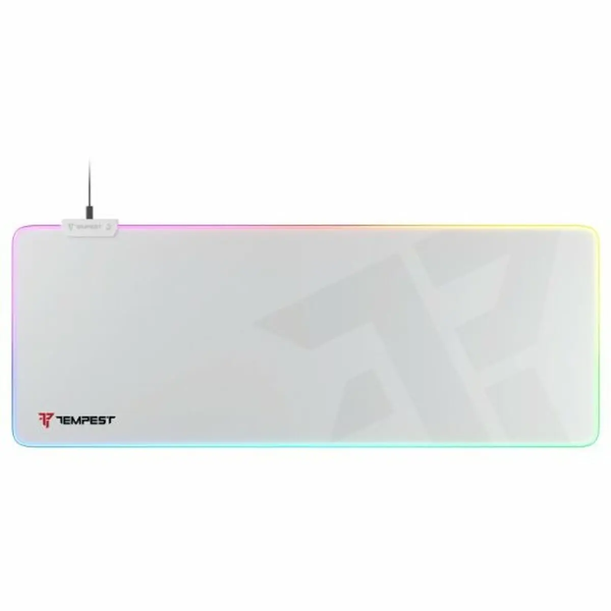 Tappetino per Mouse Tempest TP-GMP-RGB-W Bianco