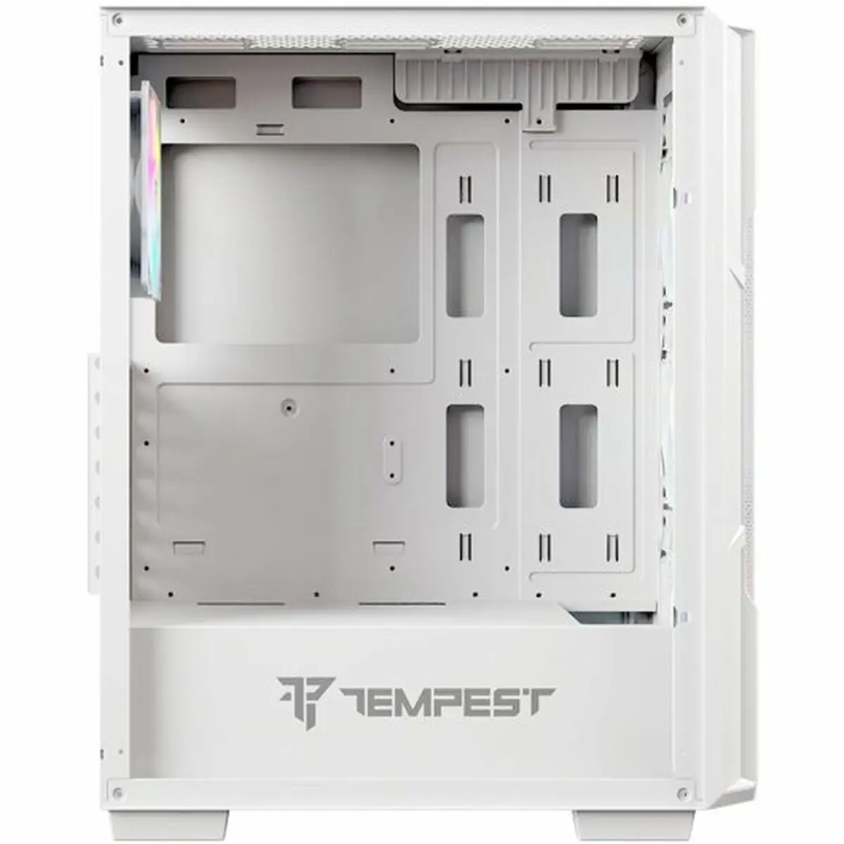 Case computer desktop ATX Tempest Garrison  Bianco