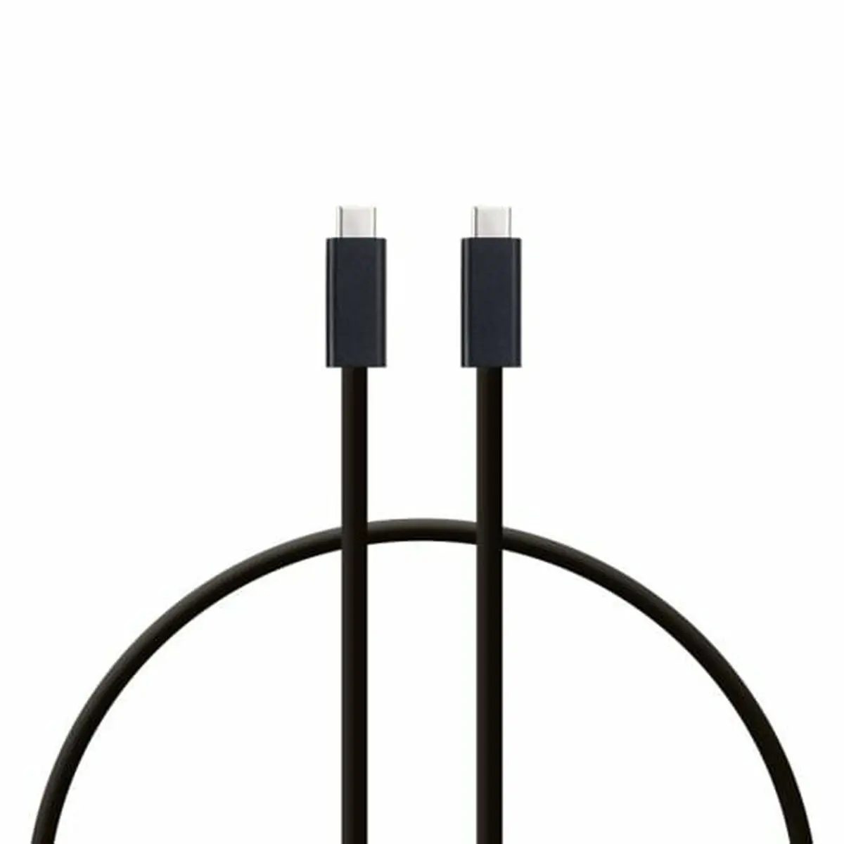 Cavo USB-C con USB-C PcCom Essential Nero 1 m