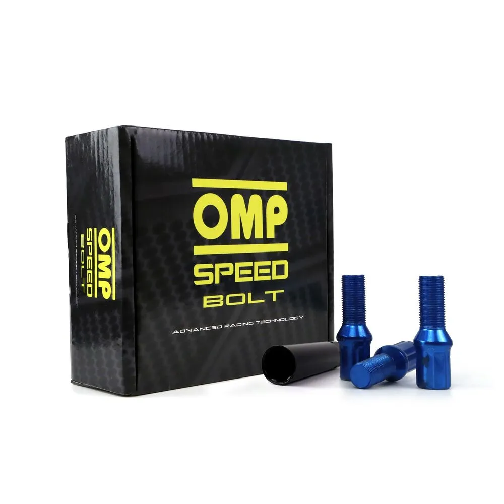 Set Dadi OMP 27 mm Azzurro 20 uds M12 x 1,50