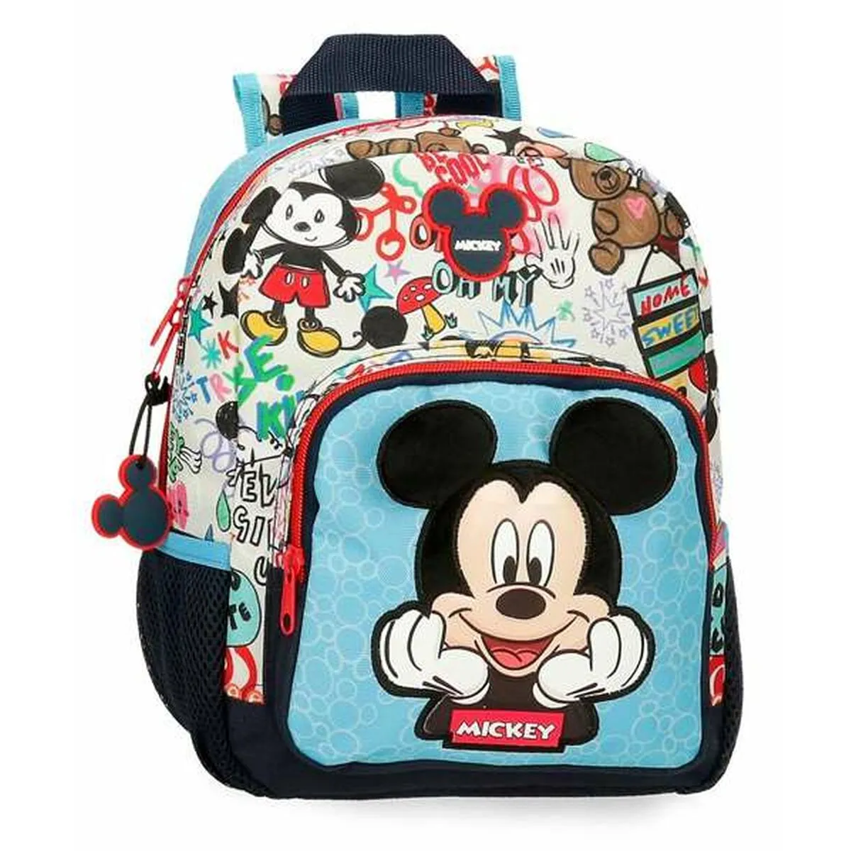 Zaino Scuola Mickey Mouse Mickey Be Cool 23 x 28 x 10 cm