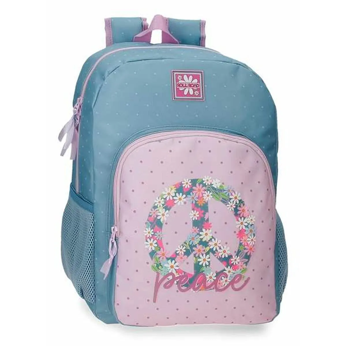 Zaino Scuola Joumma Roll Road Peace 30 x 40 x 13 cm