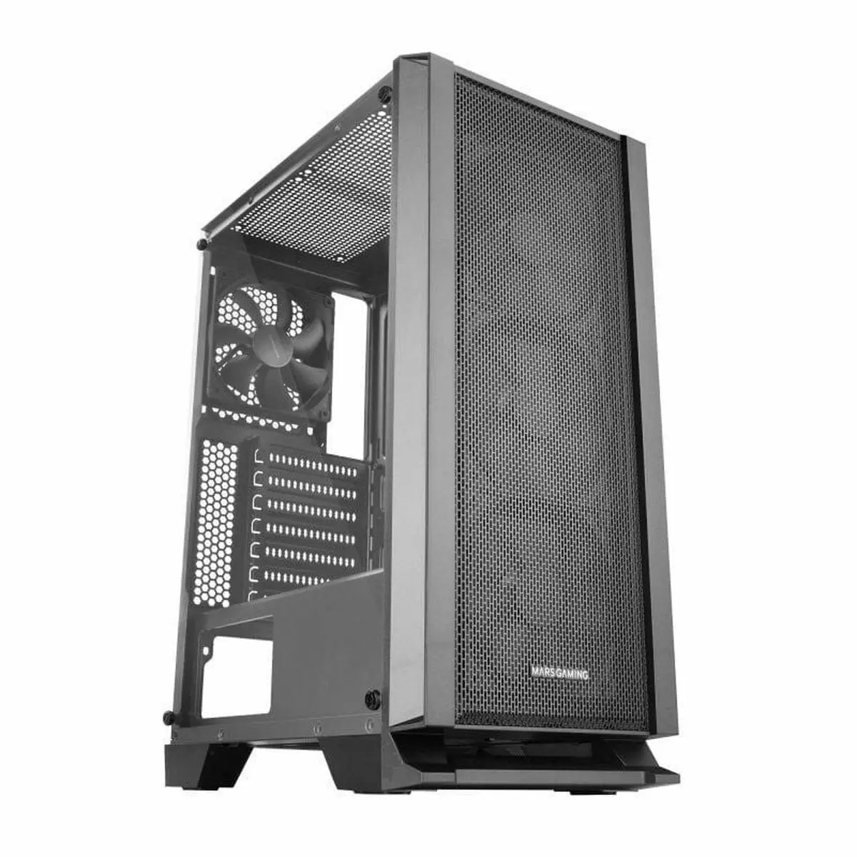 Case computer desktop ATX Mars Gaming MC-MASTER Nero