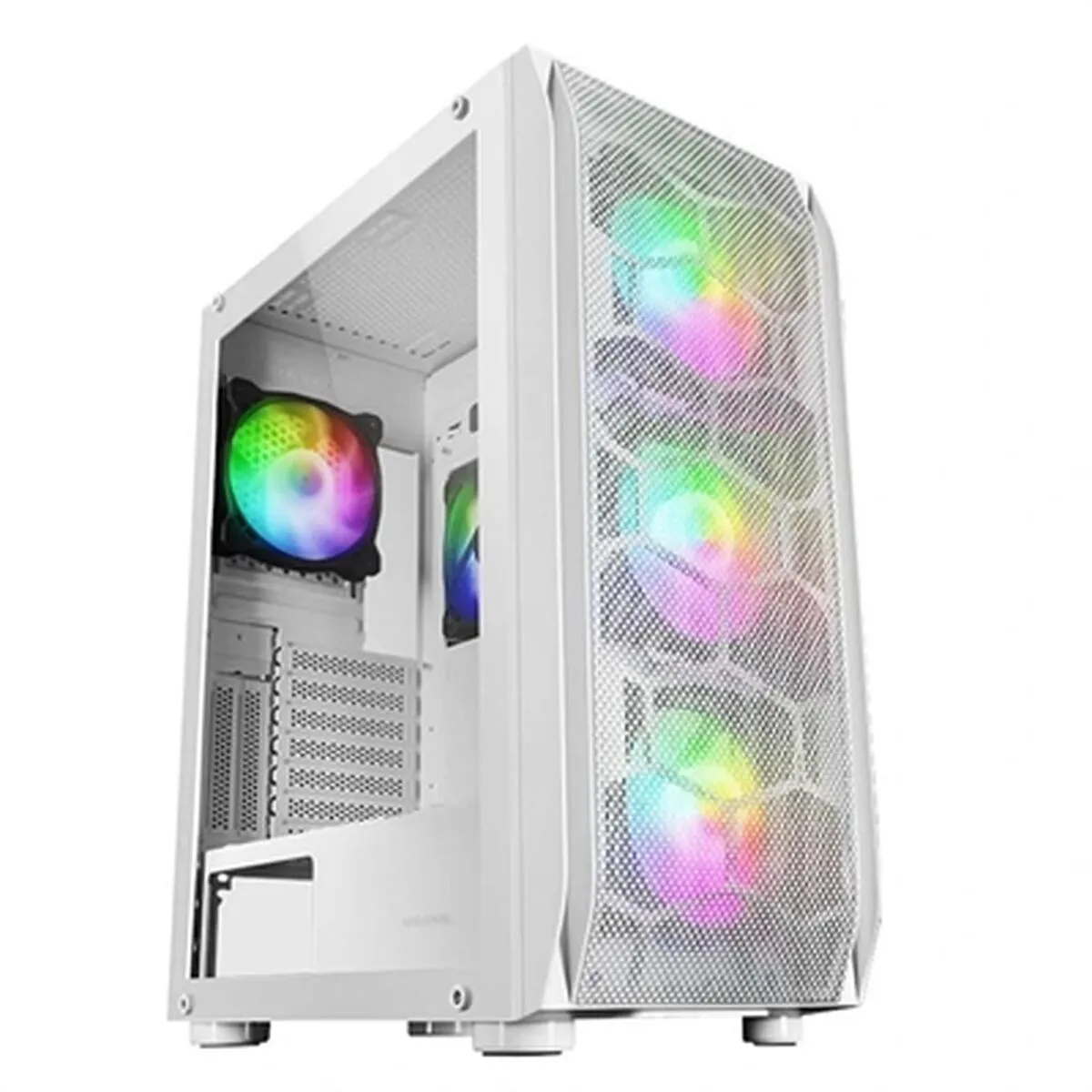 Case computer desktop ATX Mars Gaming MC-KX Bianco ARGB