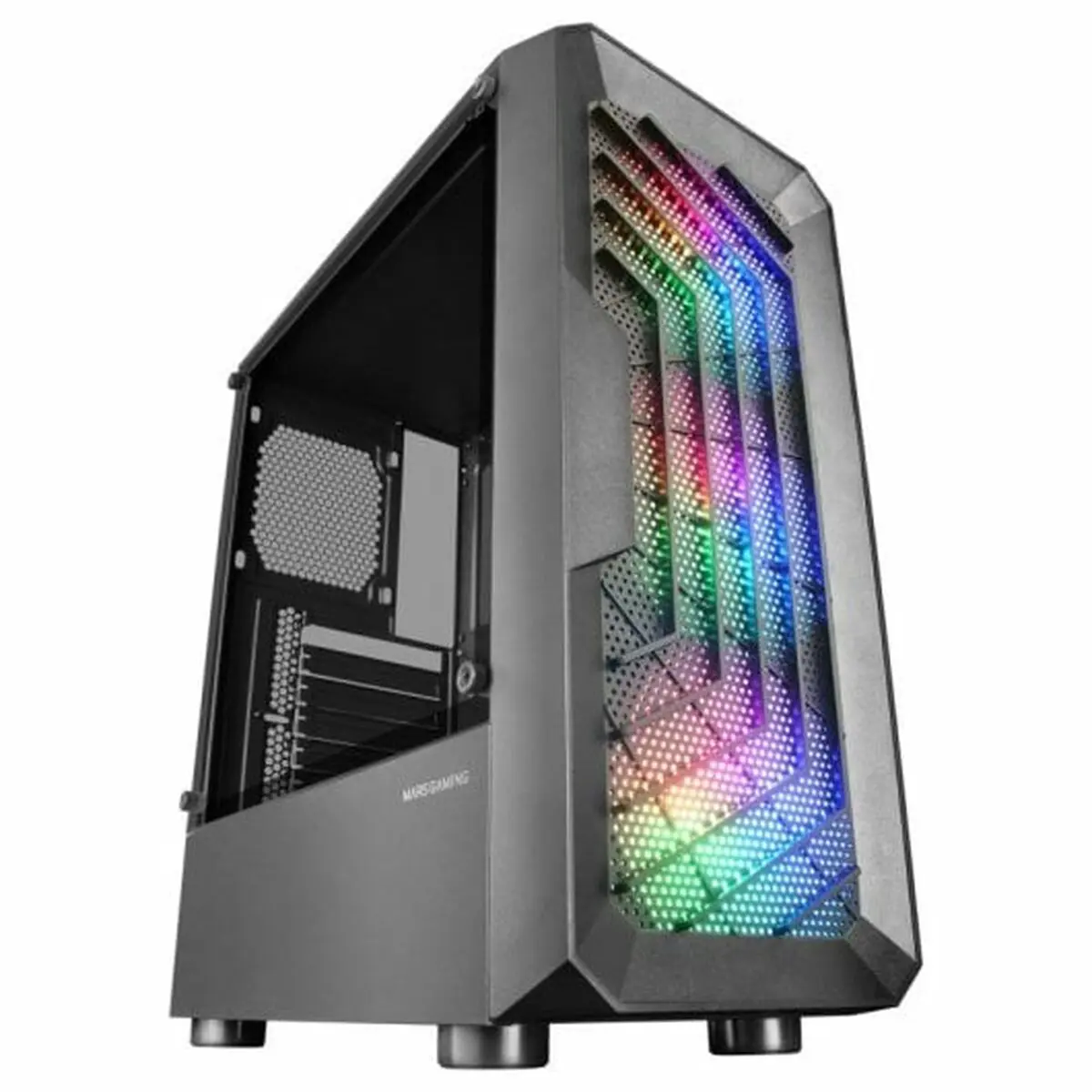 Case computer desktop ATX Mars Gaming MCTOR Nero