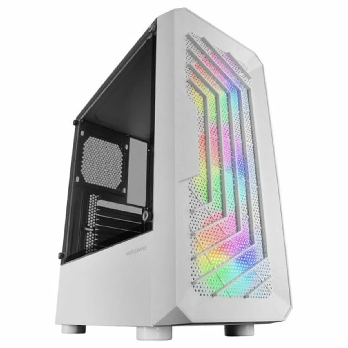 Case computer desktop ATX Mars Gaming MCTORW Bianco