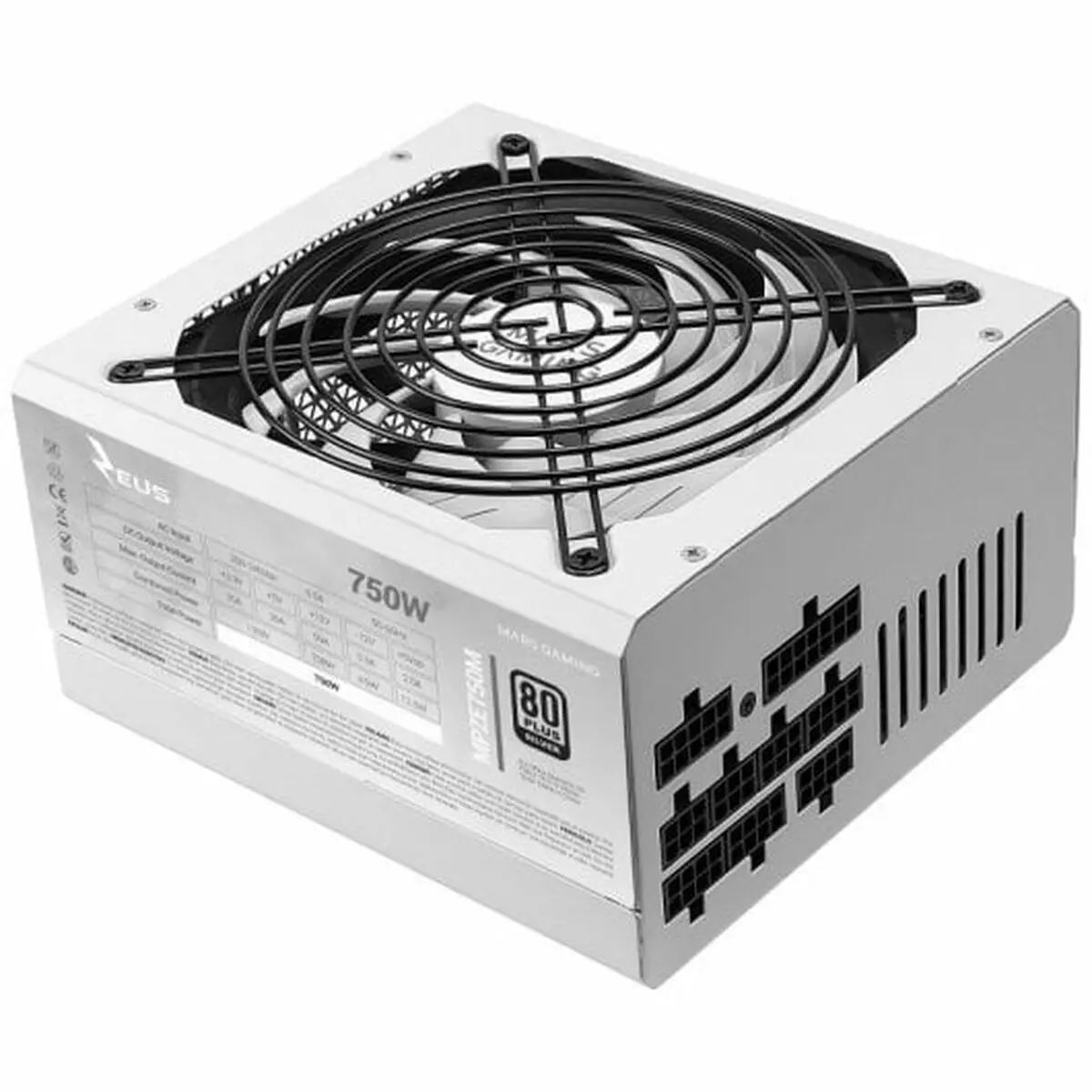 Fonte di Alimentazione Mars Gaming MPZE750M 750 W 130 W