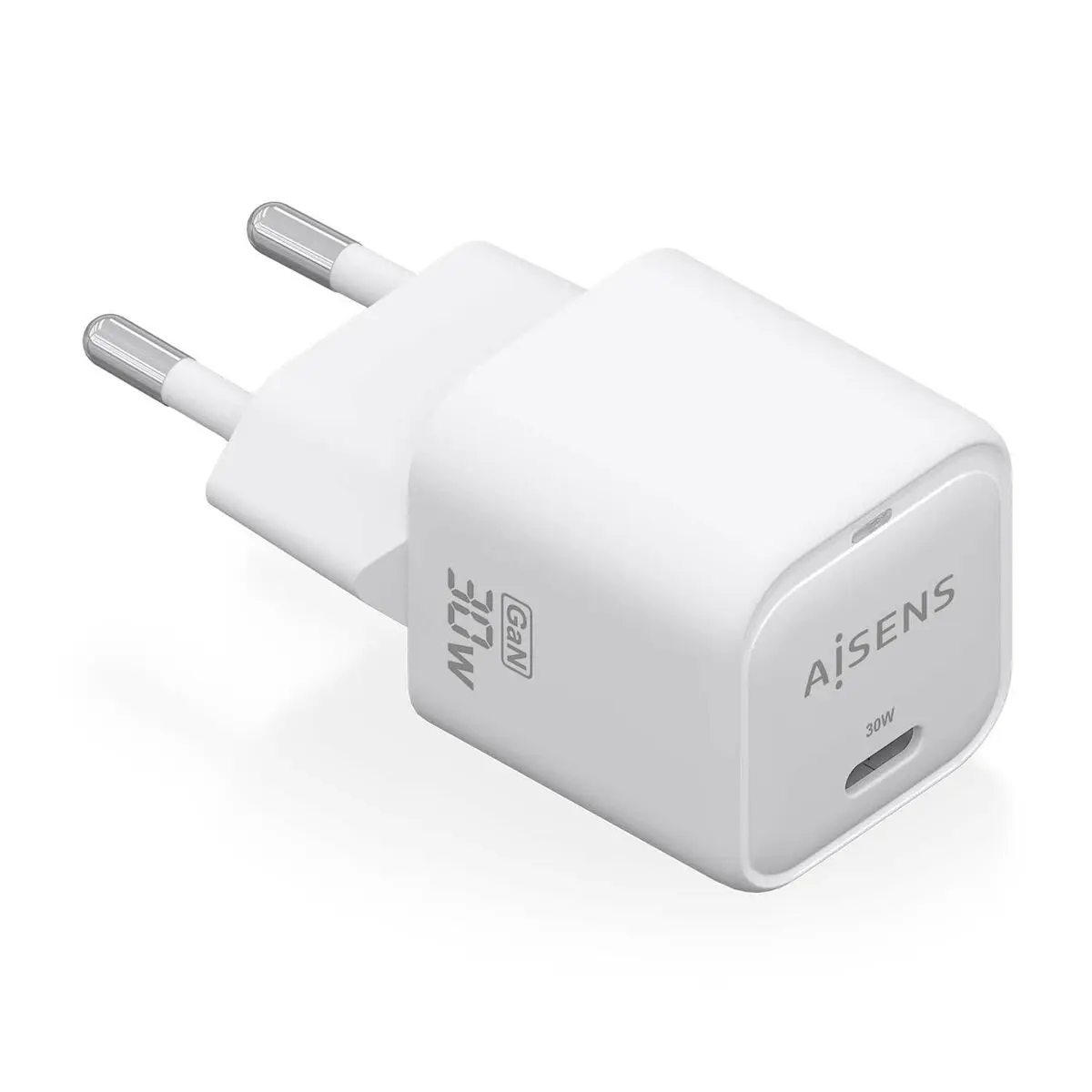 Caricabatterie da Parete Aisens ASCH-30W1P018-W Bianco 30 W (1 Unità)