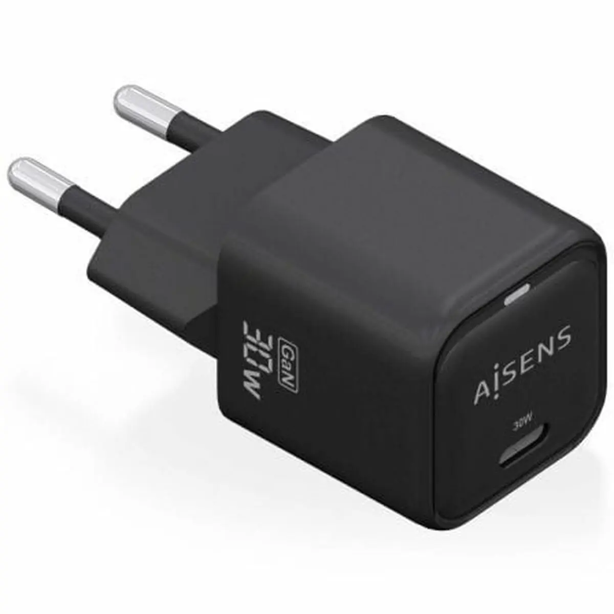 Caricabatterie da Parete Aisens ASCH-30W1P019-BK Nero 30 W (1 Unità)