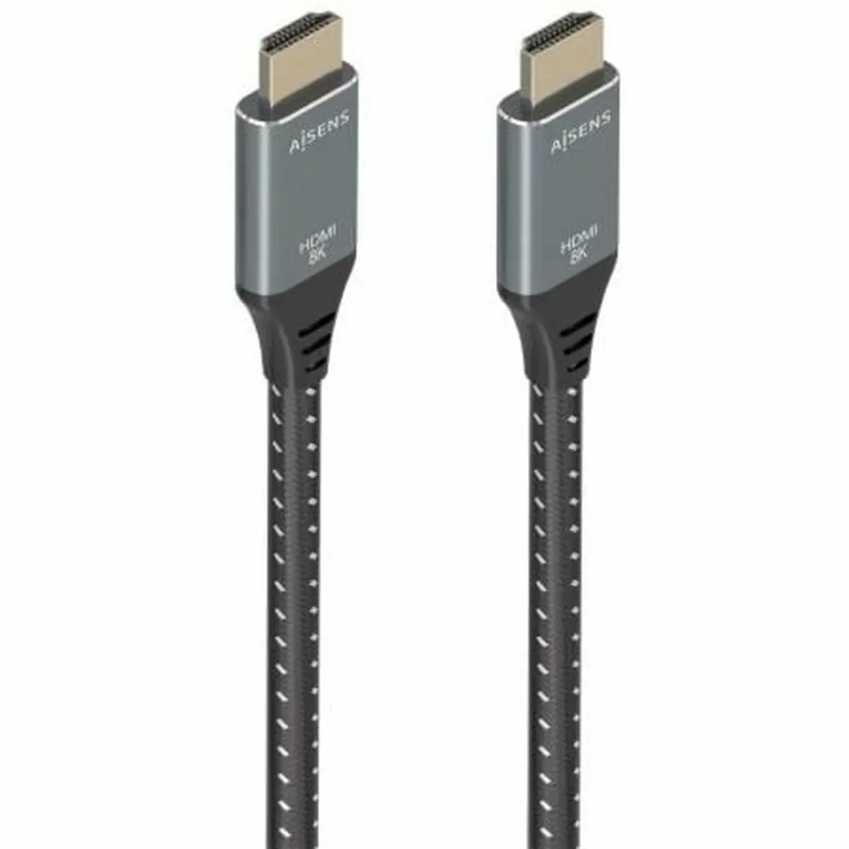 Cavo HDMI Aisens A150-0878 10 m Nero/Grigio