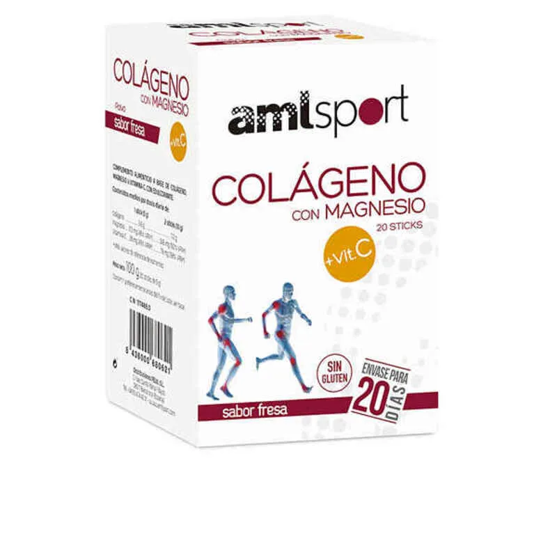 Integratore Alimentare Amlsport Collageno Magnesio Vitamina C (20 uds)