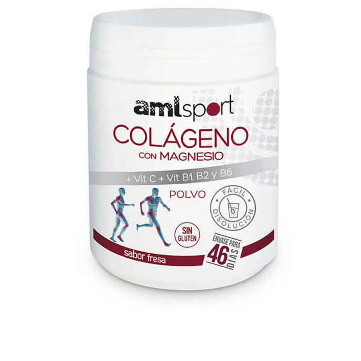 Collageno Amlsport Colágeno Con Magnesio C Collageno Magnesio Vitamina C Polvere (350 g)