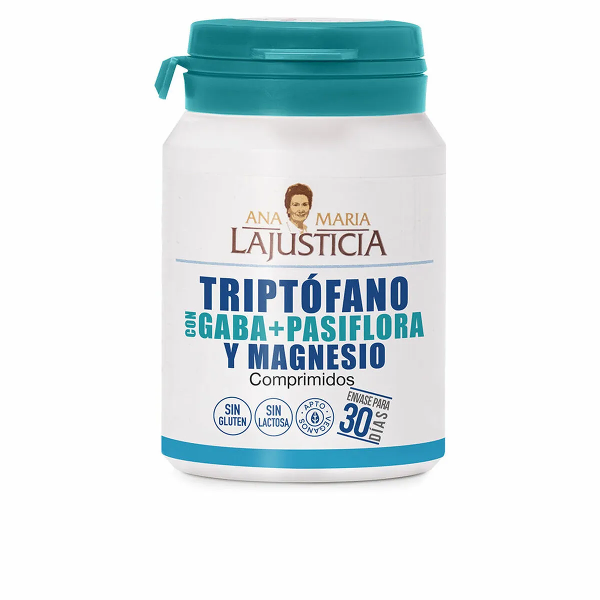 Integratore Alimentare Ana María Lajusticia Triptofano Con Gaba Pasiflora Y Magnesio 60 Unità