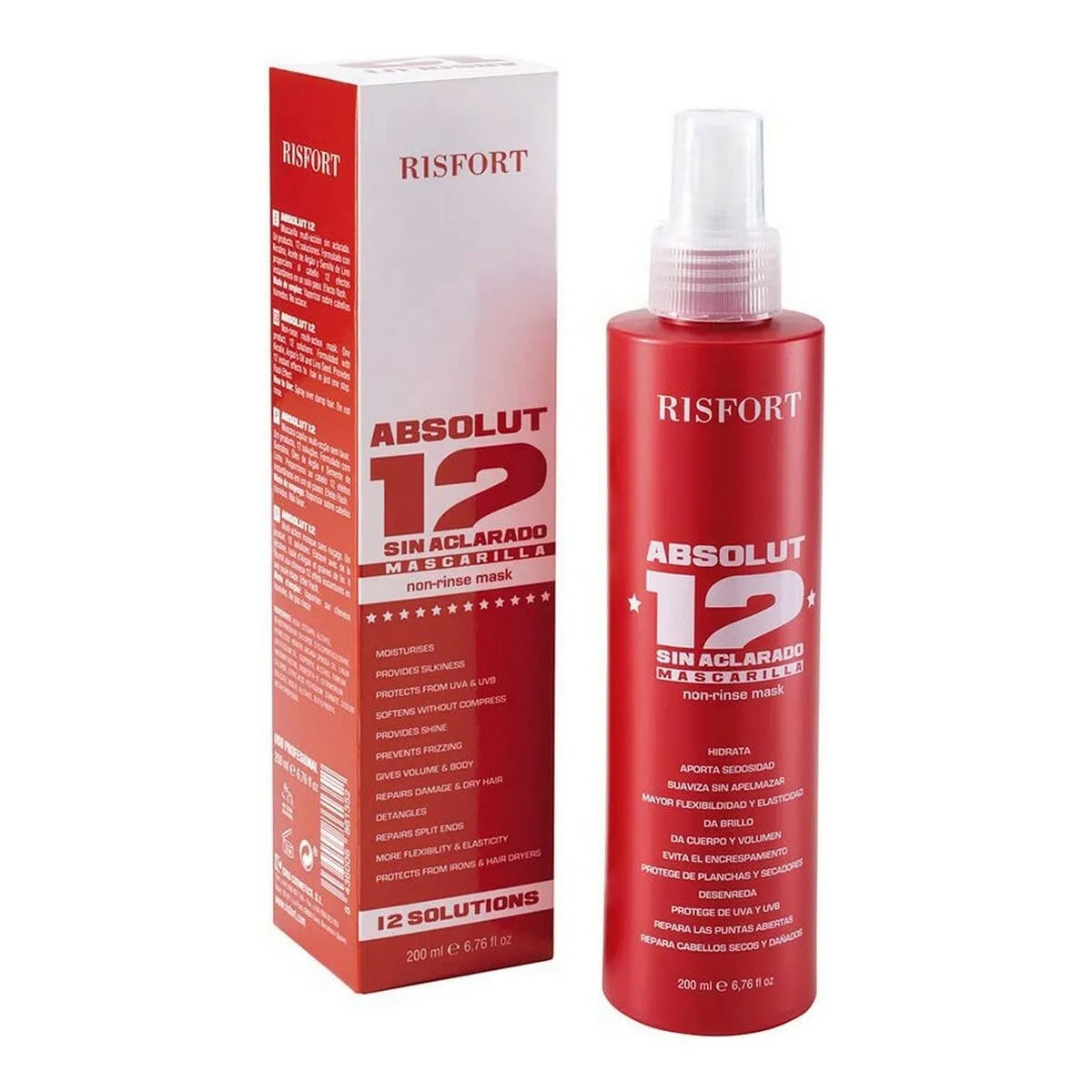 Maschera per Capelli Absolut 12 Risfort (200 ml)