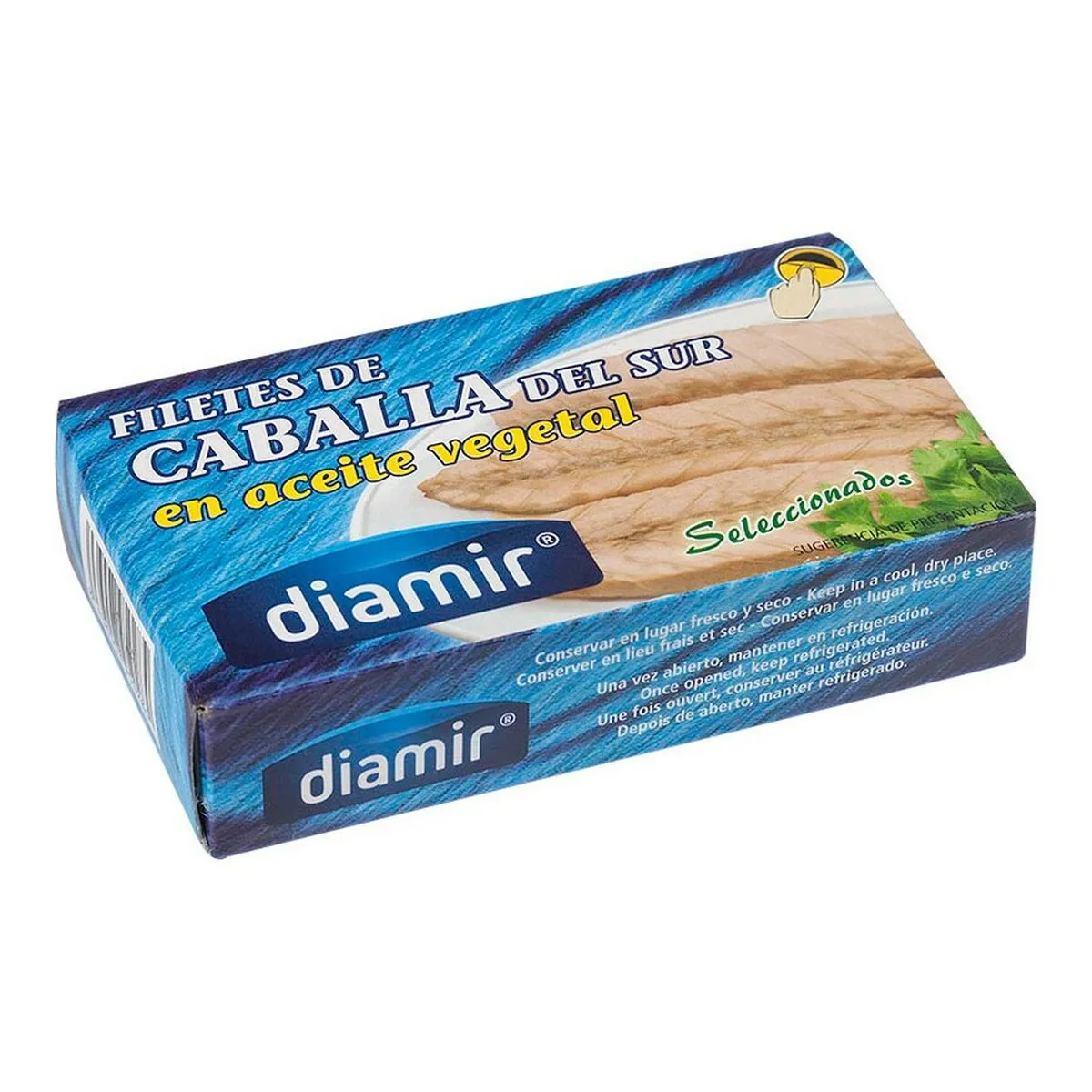 Filetti di Sgombro Diamir Olio vegetale (90 g)