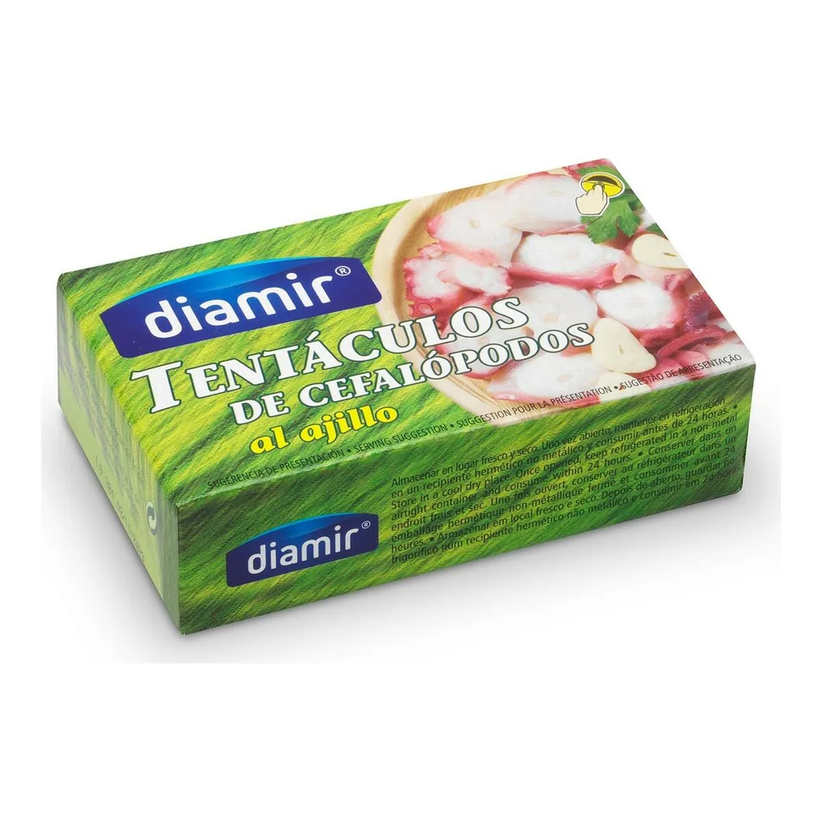 Polpo Sott'Olio Diamir Aglio (115 g)