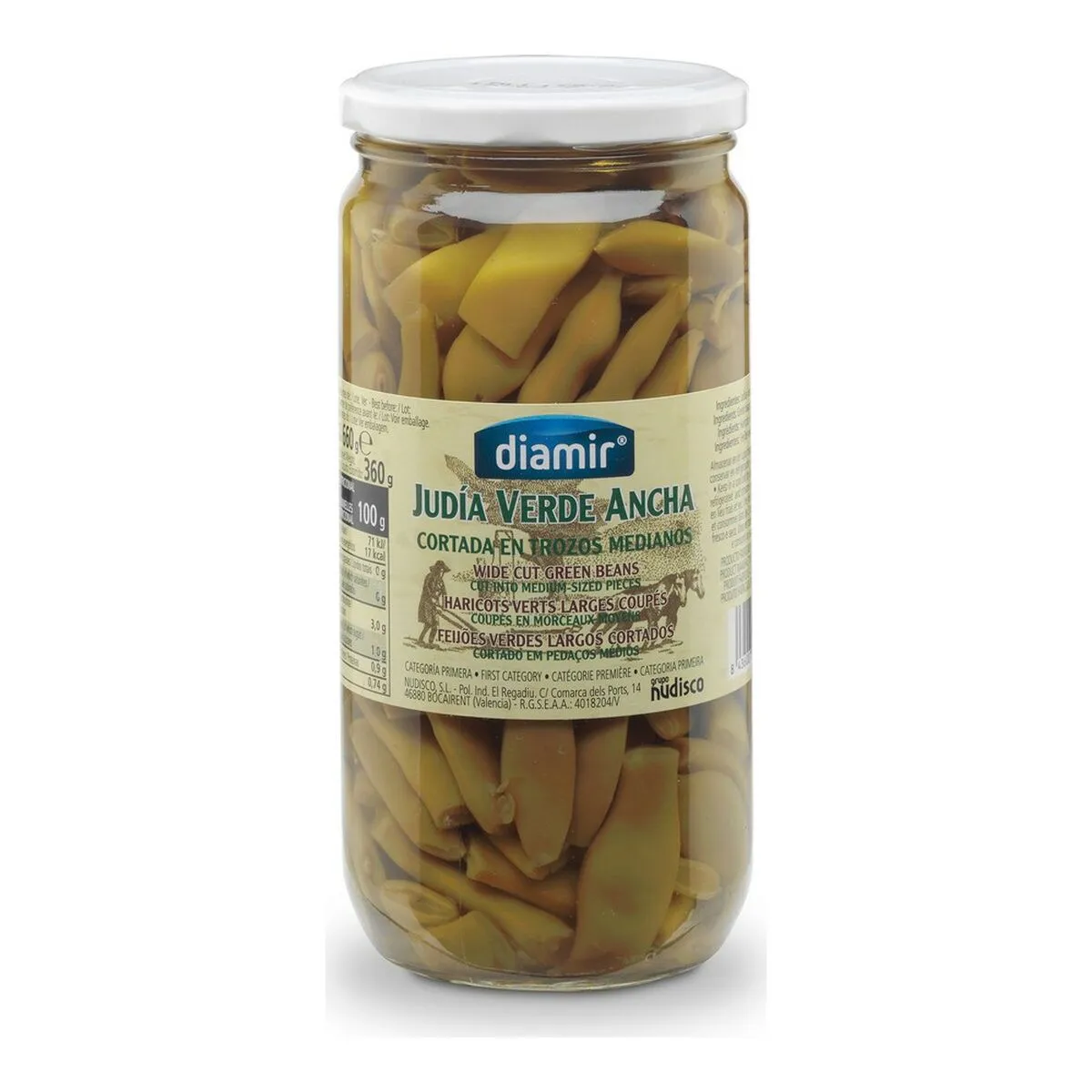 Fagiolini Verdi Diamir (660 g)