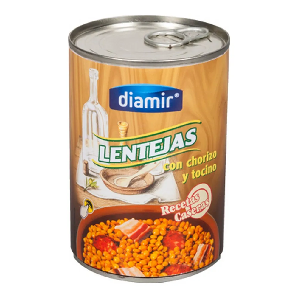 Lenticchie con chorizo Diamir (425 g)