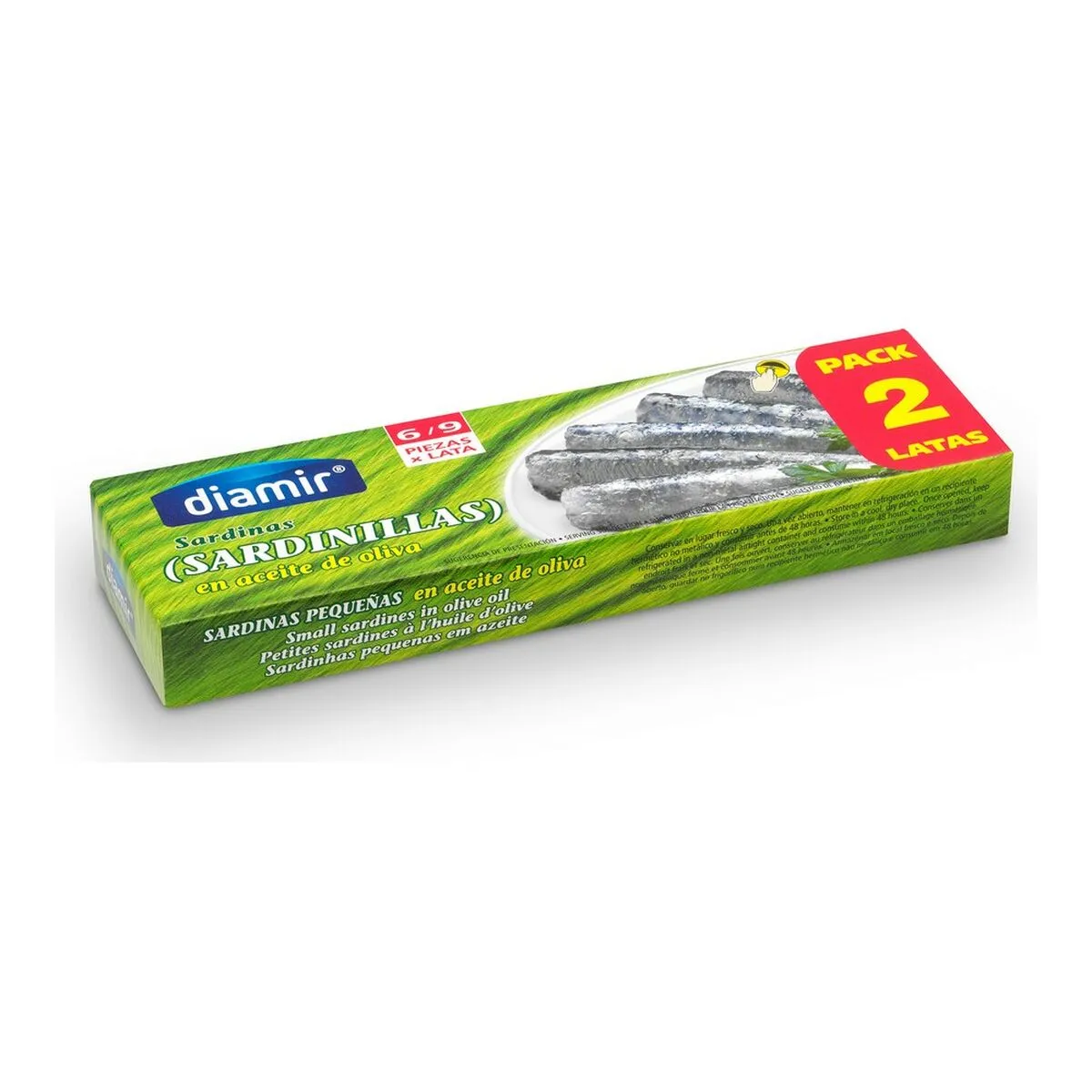 Sardine in olio Diamir (2 x 90 g)