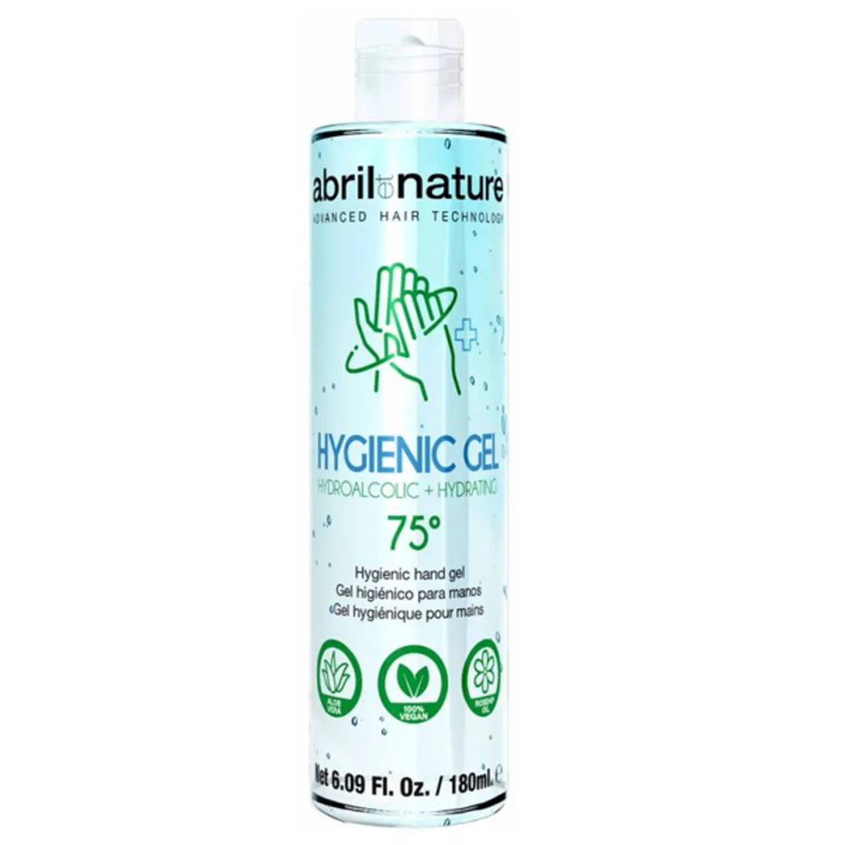 Gel Mani Igienizzante Abril Et Nature ‎BF-8436009782043_Vendor (180 ml) (180 ml)